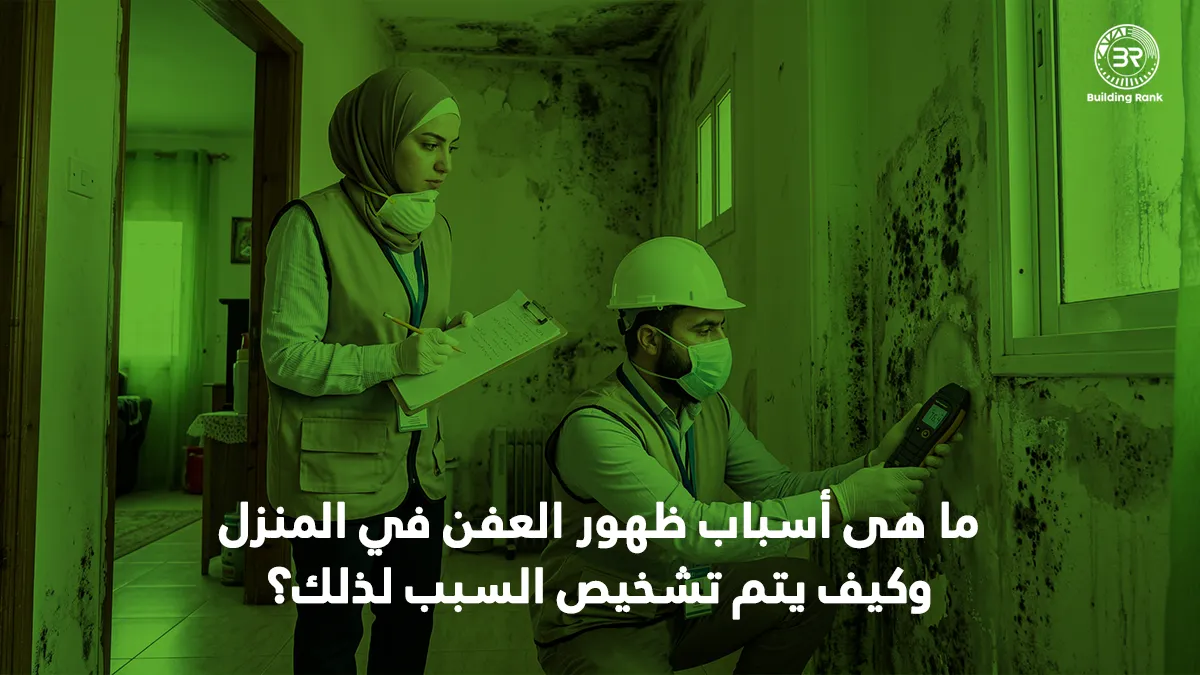 أسباب ظهور العفن في المنزل