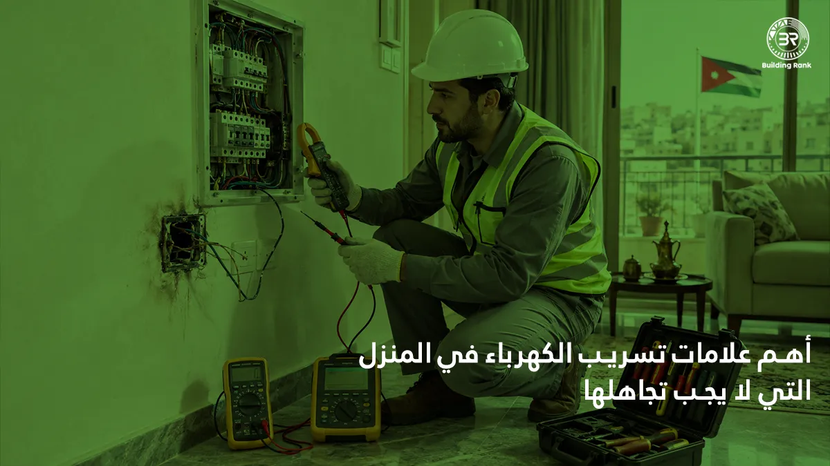 تسريب الكهرباء في المنزل