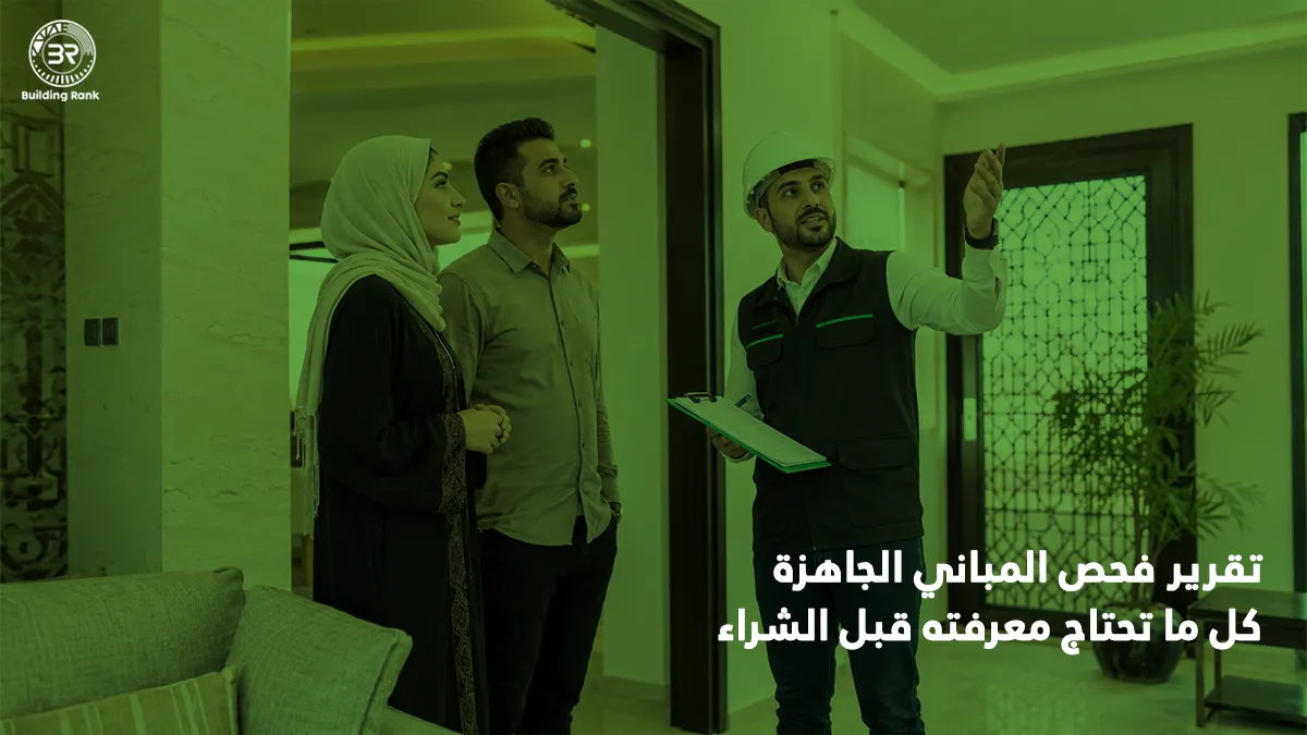 تقرير فحص المباني الجاهزة