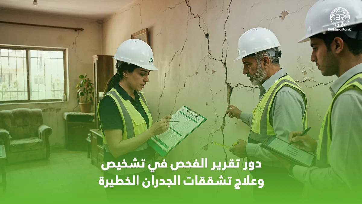 علاج تشققات الجدران الخطيرة