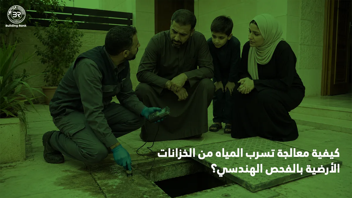 كيفية معالجة تسرب المياه من الخزانات الارضية